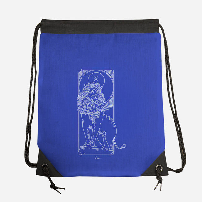 Majestic Leo-None-Drawstring-Bag-MaxoArt