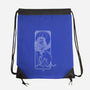 Majestic Leo-None-Drawstring-Bag-MaxoArt
