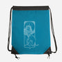 Majestic Leo-None-Drawstring-Bag-MaxoArt