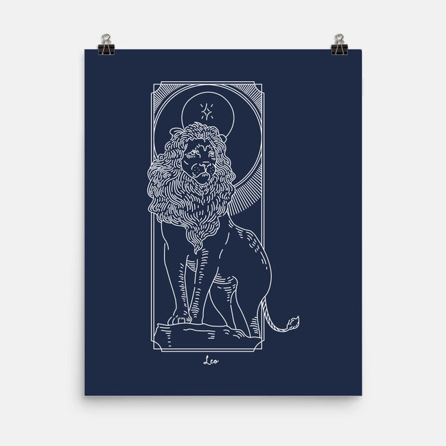 Majestic Leo-None-Matte-Poster-MaxoArt