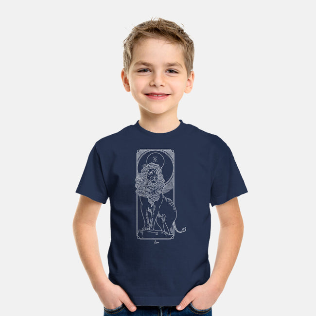 Majestic Leo-Youth-Basic-Tee-MaxoArt