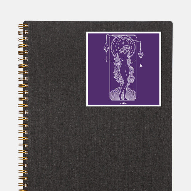 Harmonious Libra-None-Glossy-Sticker-MaxoArt