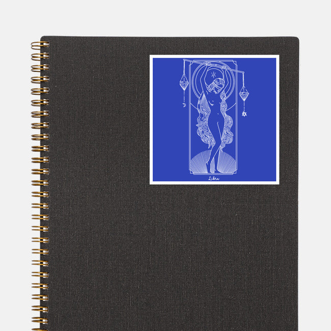 Harmonious Libra-None-Glossy-Sticker-MaxoArt