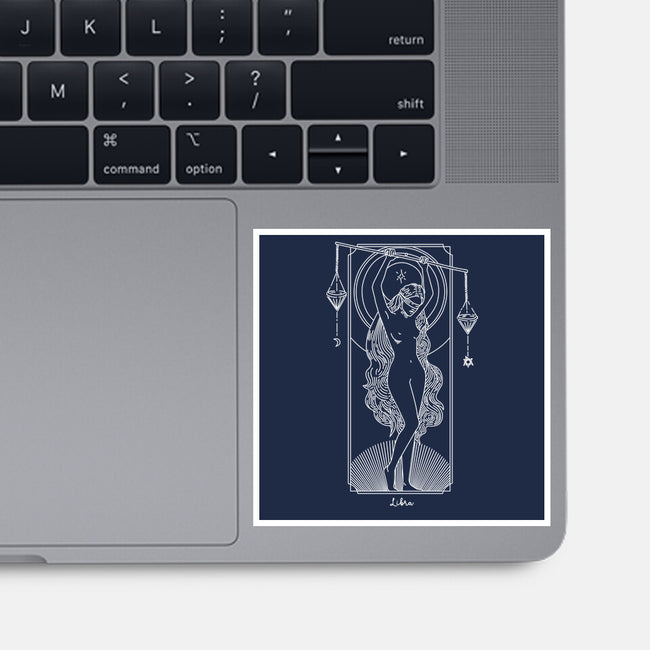 Harmonious Libra-None-Glossy-Sticker-MaxoArt