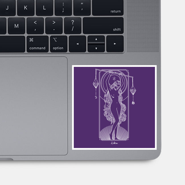 Harmonious Libra-None-Glossy-Sticker-MaxoArt
