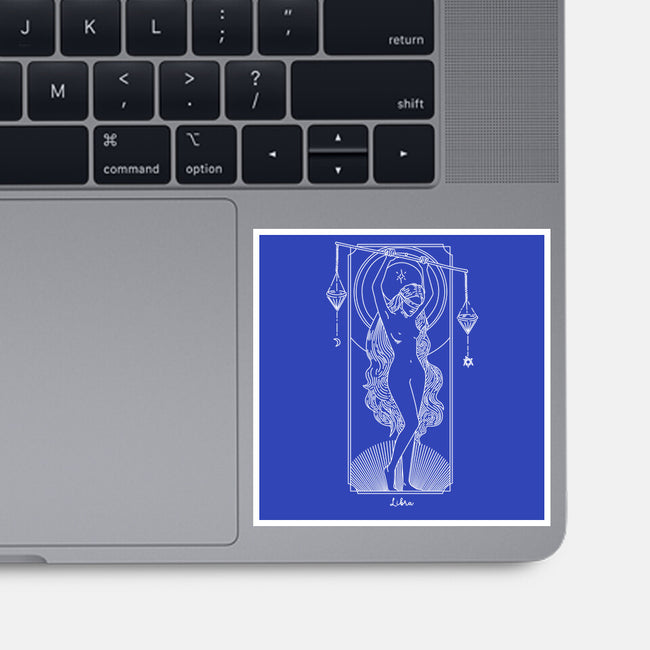 Harmonious Libra-None-Glossy-Sticker-MaxoArt