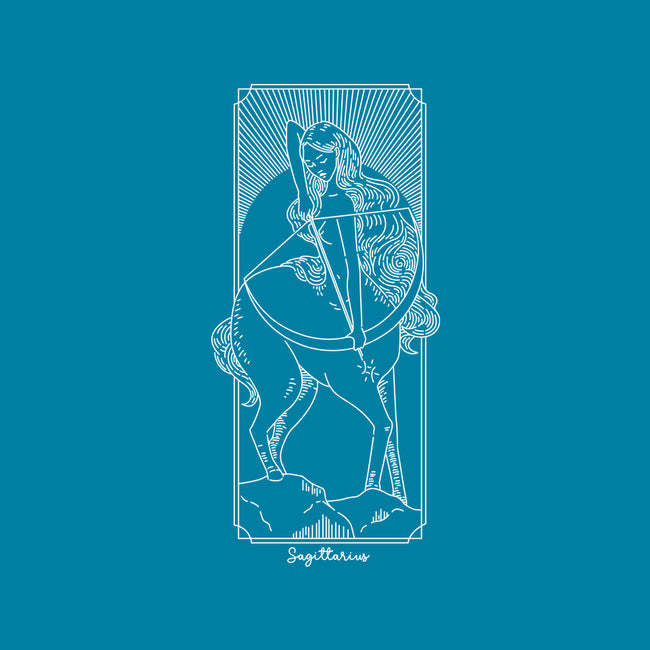 Adventurous Sagittarius-Mens-Heavyweight-Tee-MaxoArt