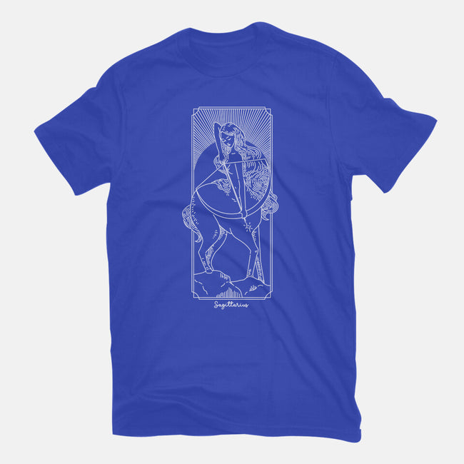 Adventurous Sagittarius-Mens-Heavyweight-Tee-MaxoArt