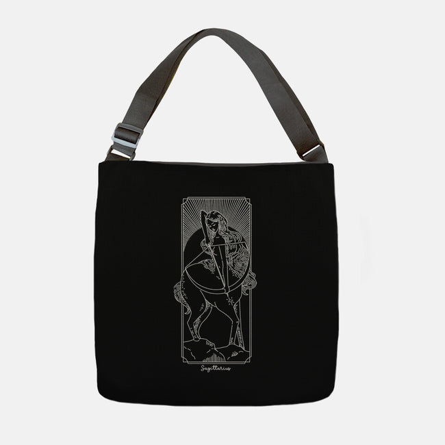 Adventurous Sagittarius-None-Adjustable Tote-Bag-MaxoArt