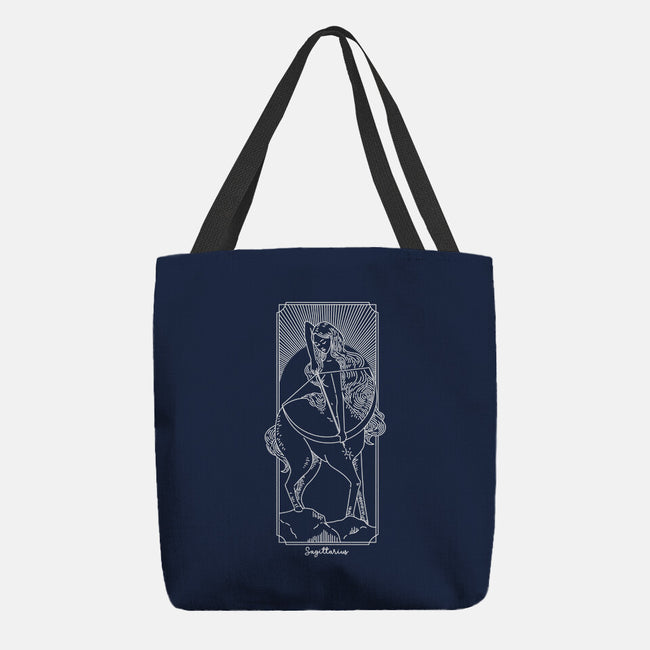 Adventurous Sagittarius-None-Basic Tote-Bag-MaxoArt