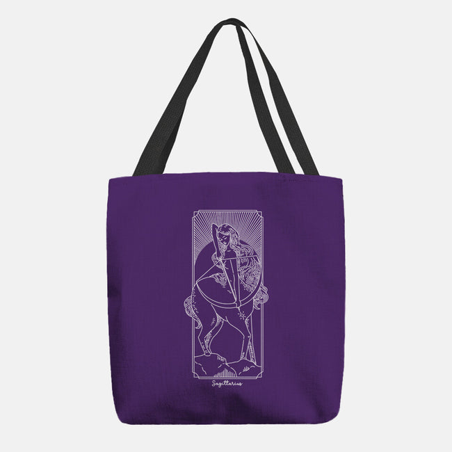 Adventurous Sagittarius-None-Basic Tote-Bag-MaxoArt