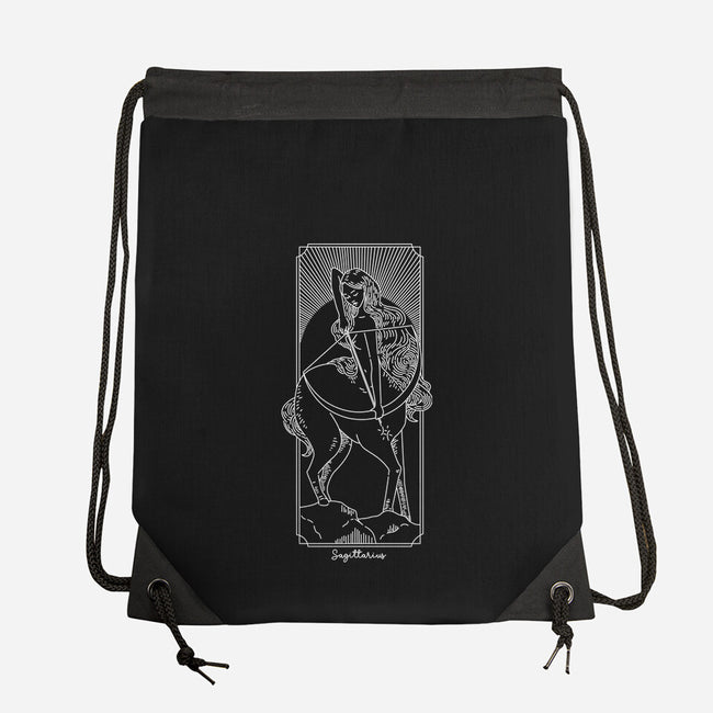 Adventurous Sagittarius-None-Drawstring-Bag-MaxoArt