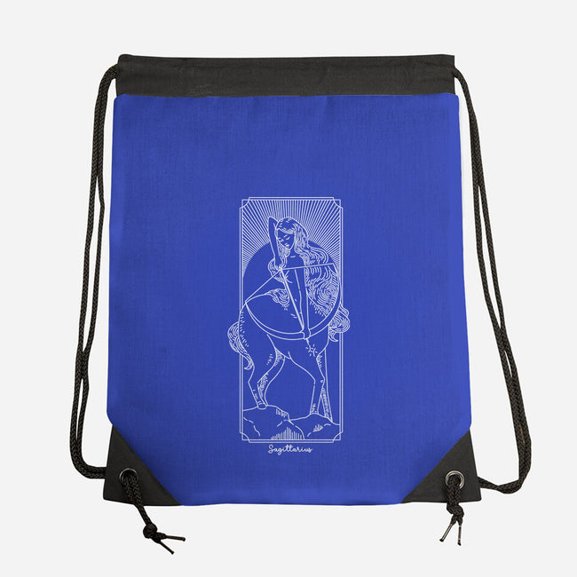 Adventurous Sagittarius-None-Drawstring-Bag-MaxoArt
