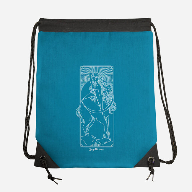 Adventurous Sagittarius-None-Drawstring-Bag-MaxoArt