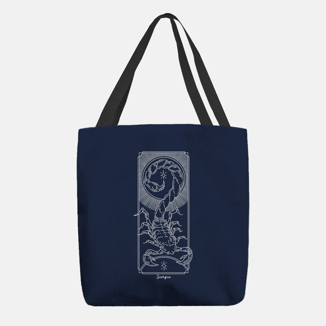 Powerful Scorpio-None-Basic Tote-Bag-MaxoArt