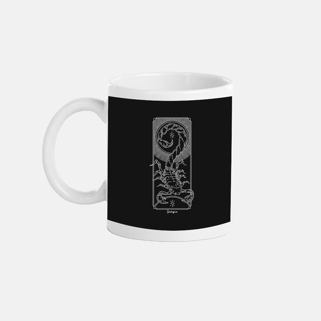 Powerful Scorpio-None-Mug-Drinkware-MaxoArt