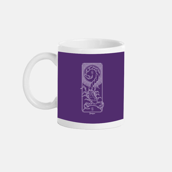 Powerful Scorpio-None-Mug-Drinkware-MaxoArt