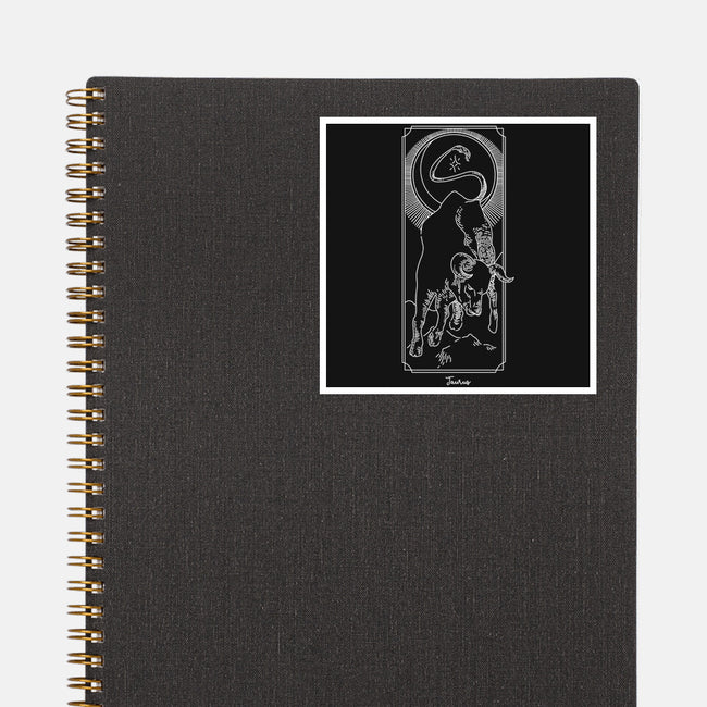 Powerful Taurus-None-Glossy-Sticker-MaxoArt