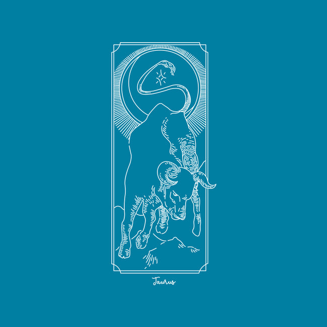 Powerful Taurus-Mens-Heavyweight-Tee-MaxoArt