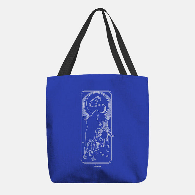 Powerful Taurus-None-Basic Tote-Bag-MaxoArt