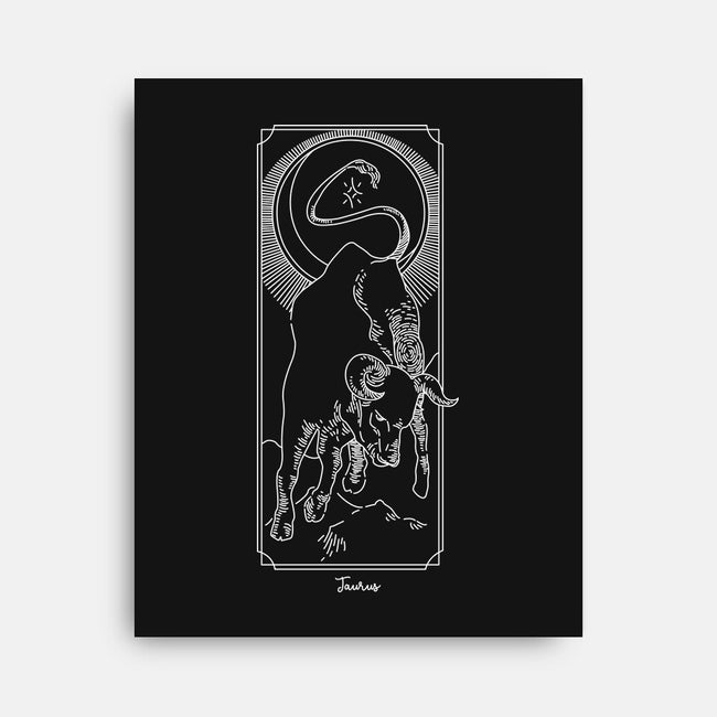 Powerful Taurus-None-Stretched-Canvas-MaxoArt