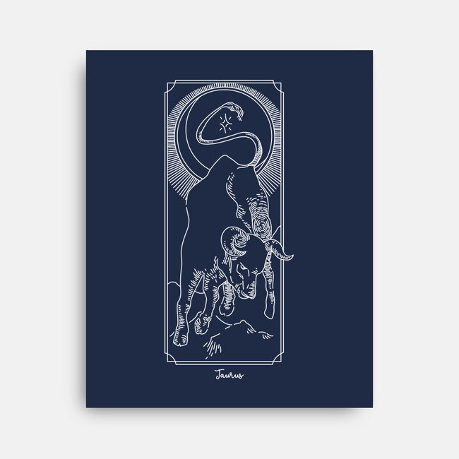 Powerful Taurus-None-Stretched-Canvas-MaxoArt