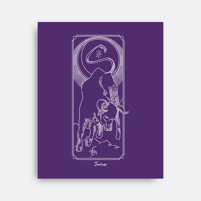 Powerful Taurus-None-Stretched-Canvas-MaxoArt