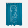 Powerful Taurus-None-Polyester-Shower Curtain-MaxoArt