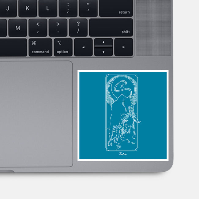 Powerful Taurus-None-Glossy-Sticker-MaxoArt