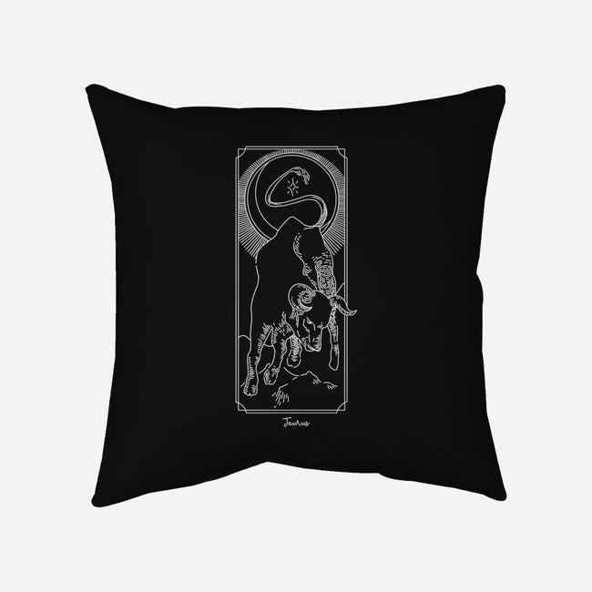 Powerful Taurus-None-Removable Cover w Insert-Throw Pillow-MaxoArt