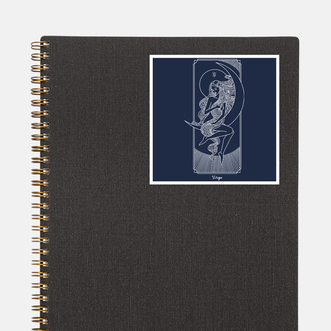 Graceful Virgo-None-Glossy-Sticker-MaxoArt