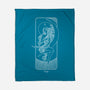 Graceful Virgo-None-Fleece-Blanket-MaxoArt