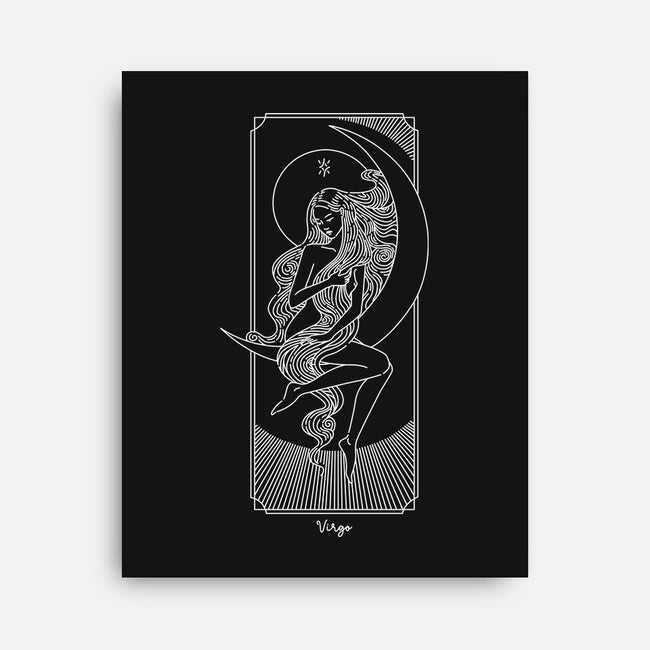 Graceful Virgo-None-Stretched-Canvas-MaxoArt