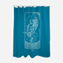 Graceful Virgo-None-Polyester-Shower Curtain-MaxoArt