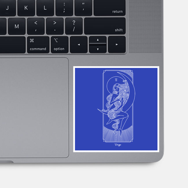 Graceful Virgo-None-Glossy-Sticker-MaxoArt