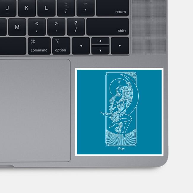 Graceful Virgo-None-Glossy-Sticker-MaxoArt