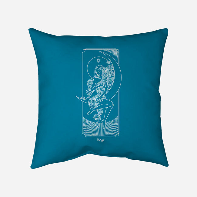 Graceful Virgo-None-Removable Cover w Insert-Throw Pillow-MaxoArt