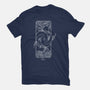 Dual Pisces-Womens-Fitted-Tee-MaxoArt
