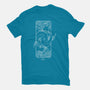 Dual Pisces-Womens-Fitted-Tee-MaxoArt