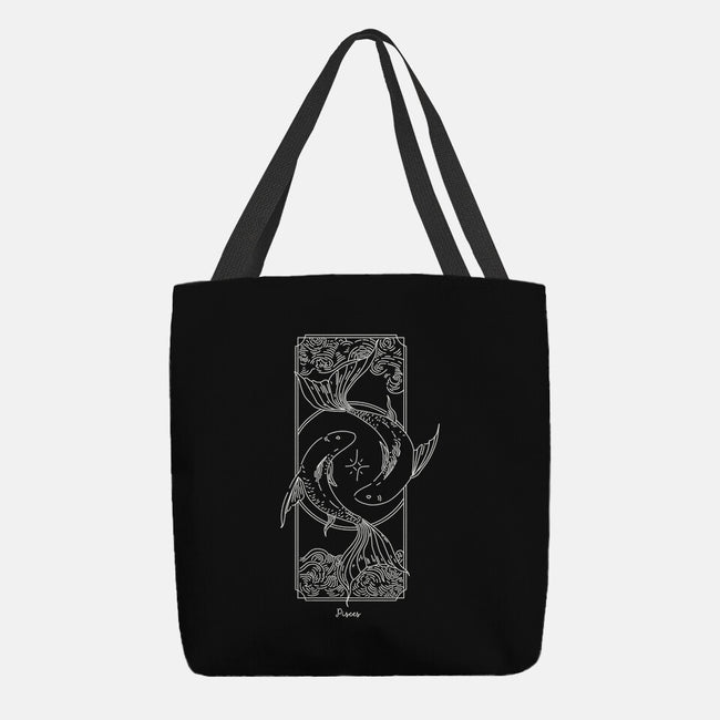 Dual Pisces-None-Basic Tote-Bag-MaxoArt