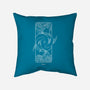Dual Pisces-None-Removable Cover w Insert-Throw Pillow-MaxoArt