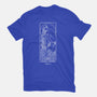 Flowing Aquarius-Womens-Fitted-Tee-MaxoArt