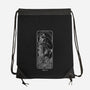 Flowing Aquarius-None-Drawstring-Bag-MaxoArt
