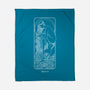 Flowing Aquarius-None-Fleece-Blanket-MaxoArt