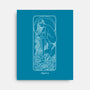 Flowing Aquarius-None-Stretched-Canvas-MaxoArt
