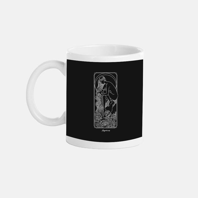 Flowing Aquarius-None-Mug-Drinkware-MaxoArt