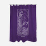 Flowing Aquarius-None-Polyester-Shower Curtain-MaxoArt