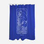 Flowing Aquarius-None-Polyester-Shower Curtain-MaxoArt