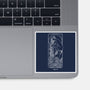 Flowing Aquarius-None-Glossy-Sticker-MaxoArt