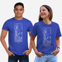 Flowing Aquarius-Unisex-Basic-Tee-MaxoArt